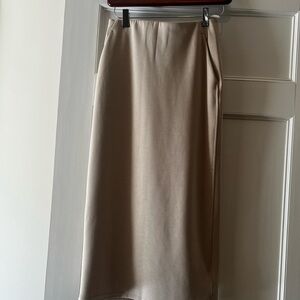 Lululemon Athletica Tan Maxi Pencil Skirt for Work
